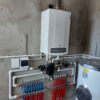Газовая котельное оборудование с пультом управления комнатной температурой,горячей водой ,и программирование по времени включения/включения системы отопления.